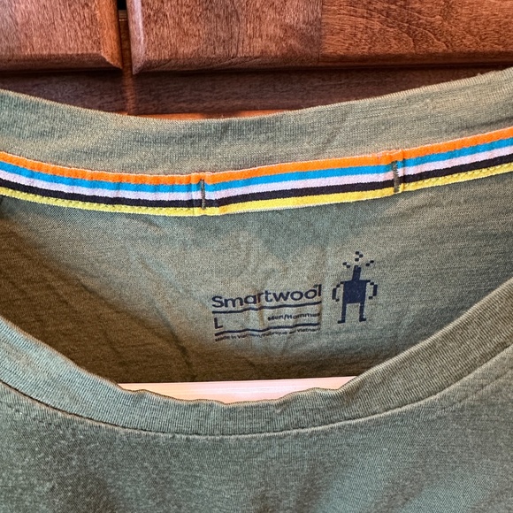 Smartwool Green Short Sleeve Tee - Picture 2 of 11